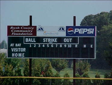 2002 grant for Council of Clubs scoreboard